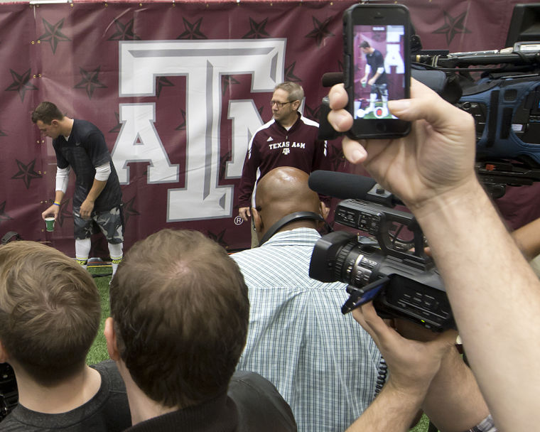 Johnny Manziel Pro Day